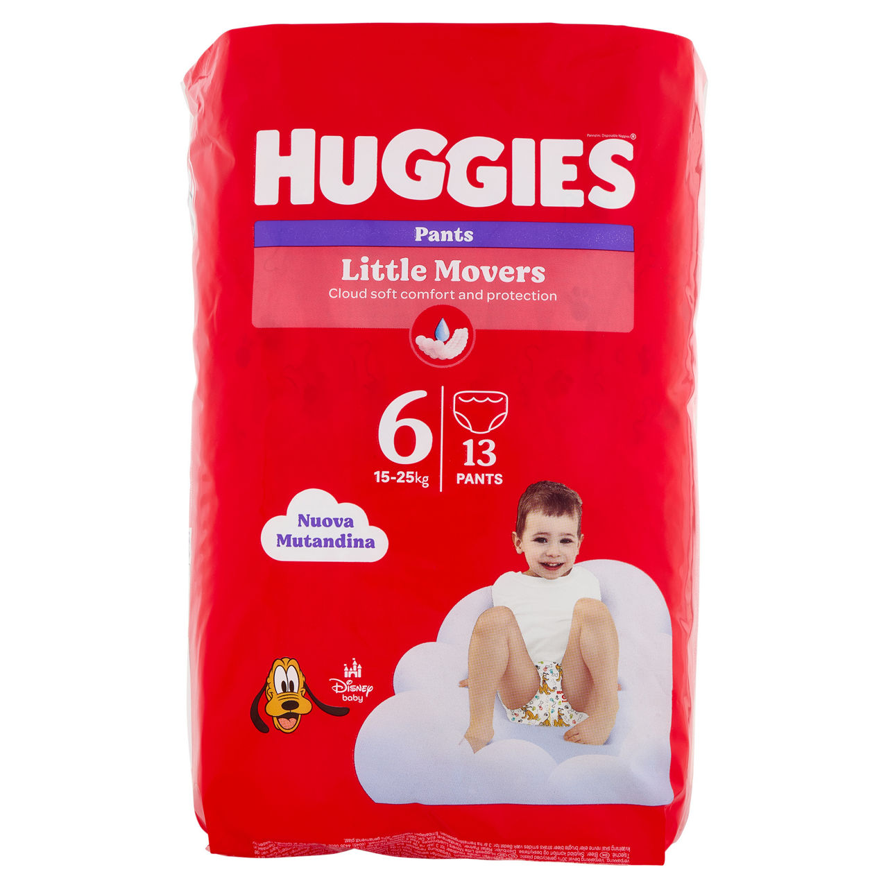 Pannolini mutandina tg 6 kg 15-25 pz 13