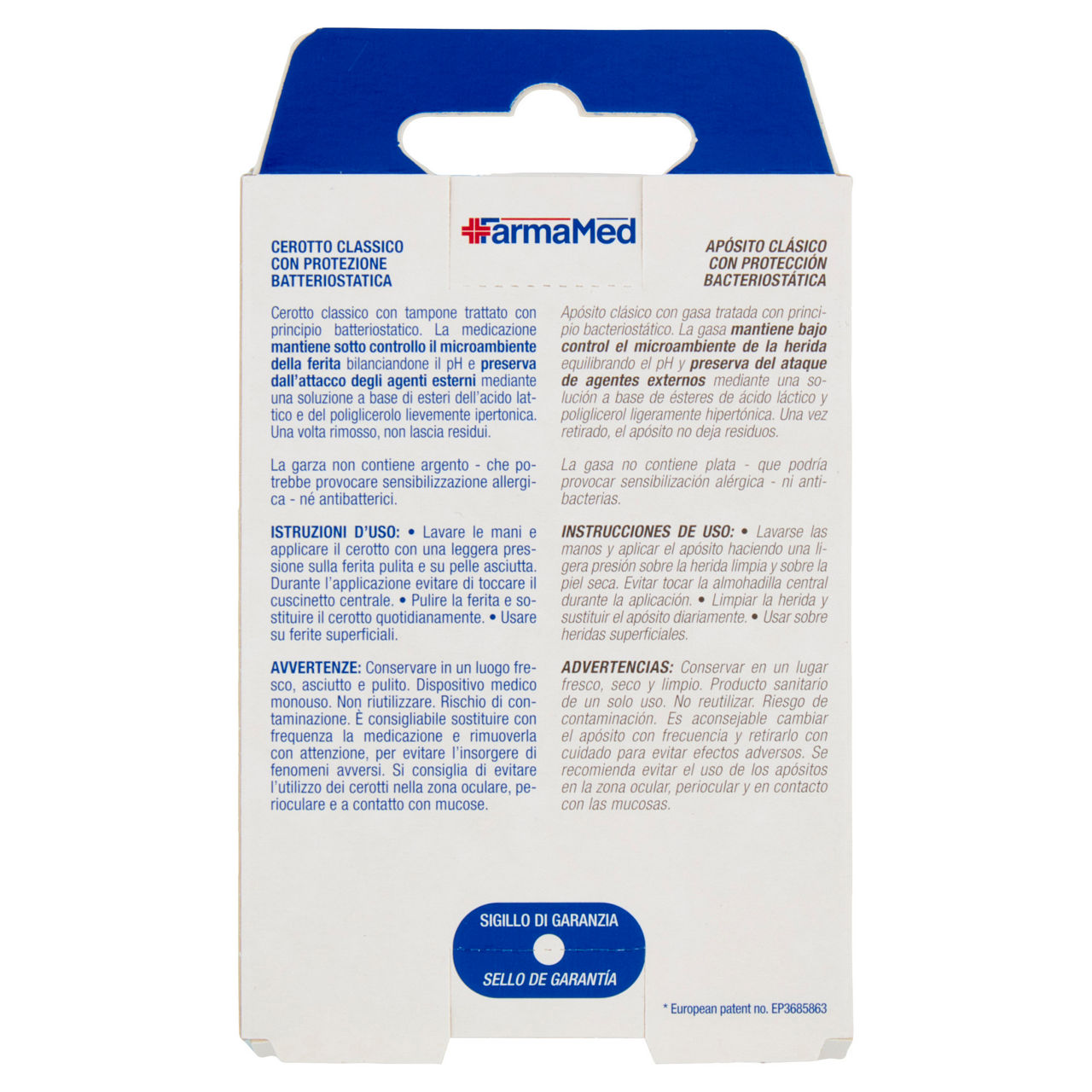 Cerotti farmamed abatox classici 2 formati pz. 20 - Immagine 41