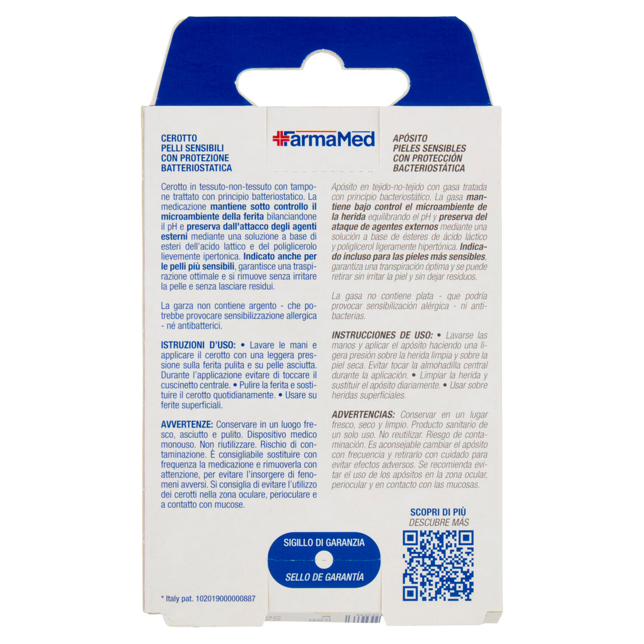 Cerotti farmamed abatox pelli sensibili 2 formati pz. 20 - Immagine 31