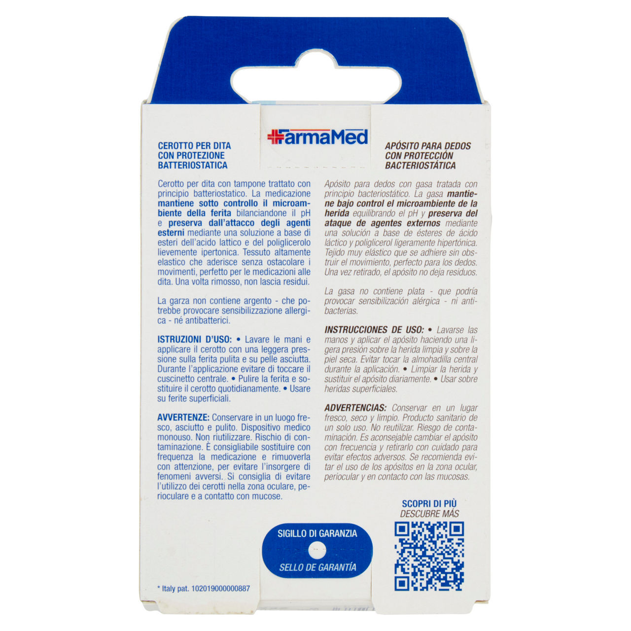 Cerotti farmamed abatox per dita 2 formati pz. 12 - Immagine 11