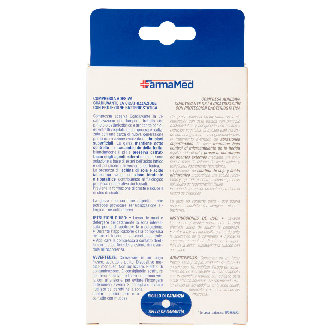 Compresse farmamed abatox+neoactive cicatrizzanti 1 formato pz. 3 - Immagine 41