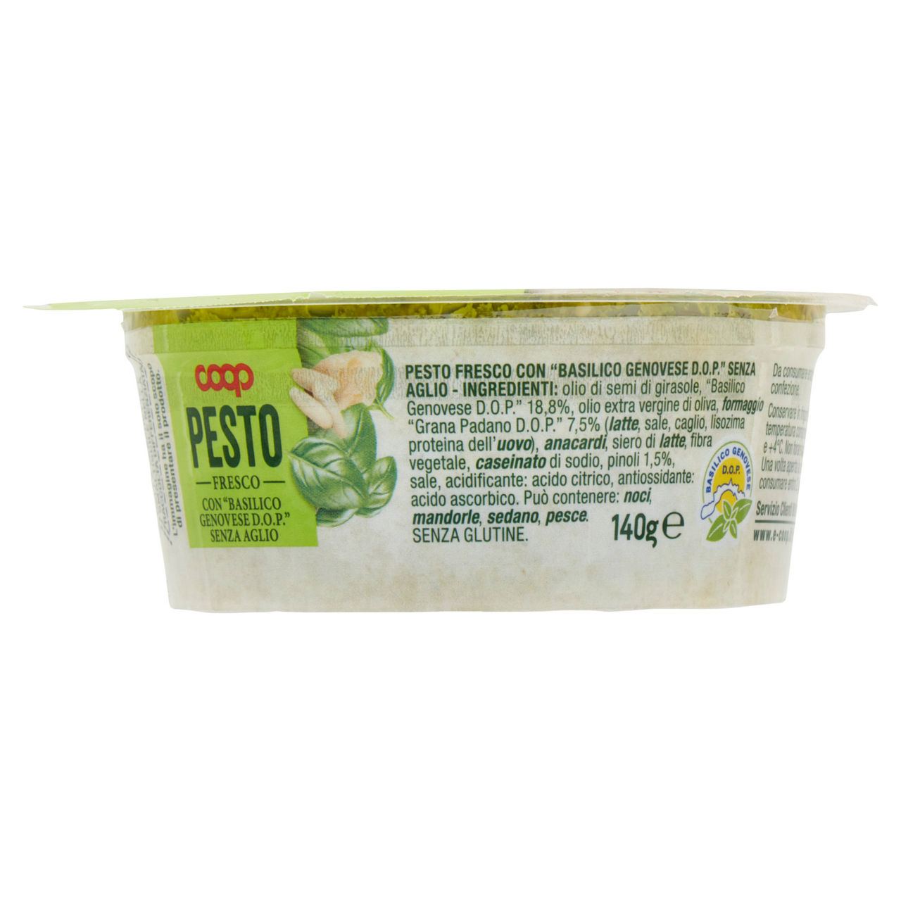 Pesto fresco alla Genovese senza aglio 140 gr - Immagine 51