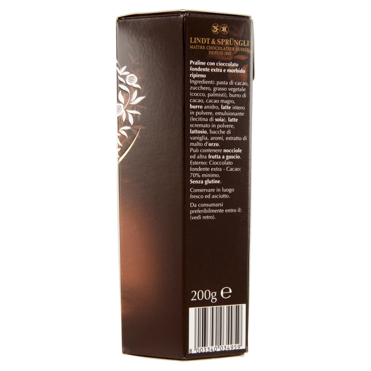 Cornet extra fondente 70% cacao lindt g 200 - Immagine 31