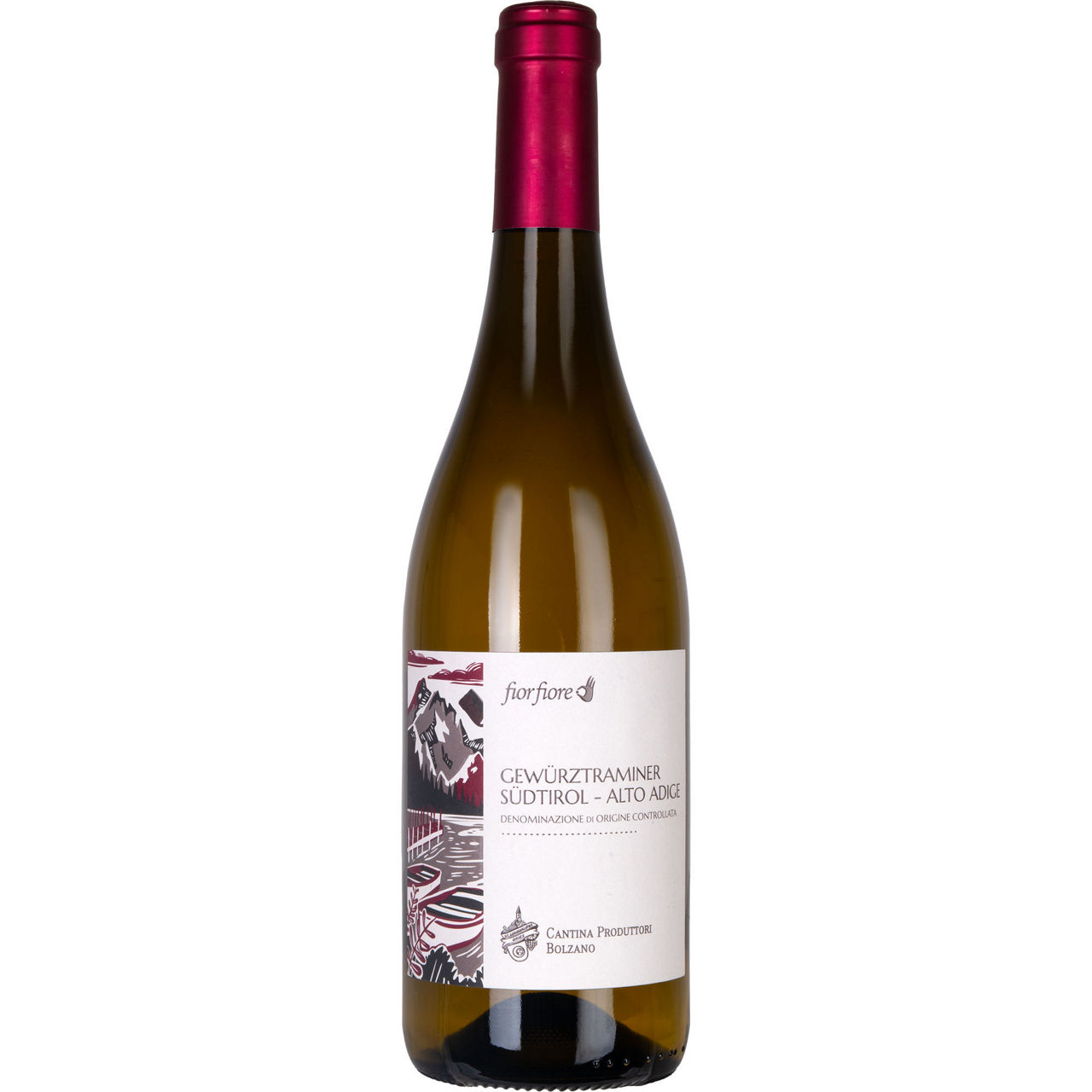 Vino bianco Südtirol Alto Adige DOC Gewurztraminer 750 ml - Immagine 01