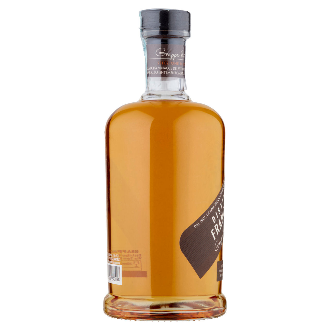 Grappa amarone barricata franciacorta 38 gradi fratelli gozio bottiglia ml 500 - Immagine 11