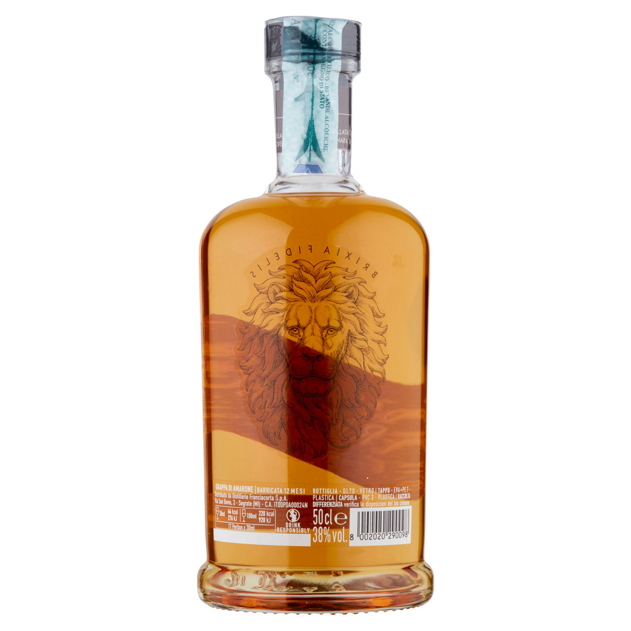 Grappa amarone barricata franciacorta 38 gradi fratelli gozio bottiglia ml 500 - Immagine 51