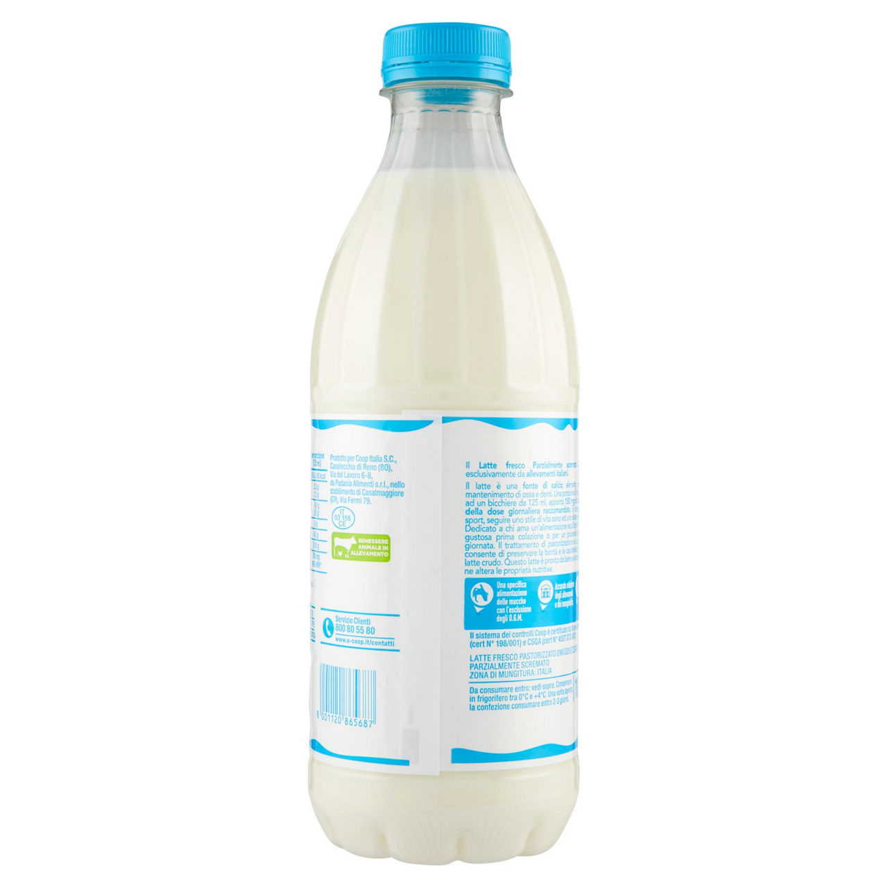 Latte fresco parzialmente scremato 1 lt - Immagine 101