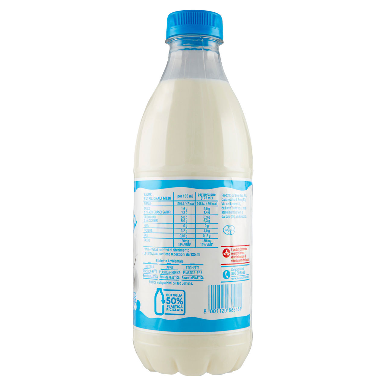 Latte fresco parzialmente scremato 1 lt - Immagine 51