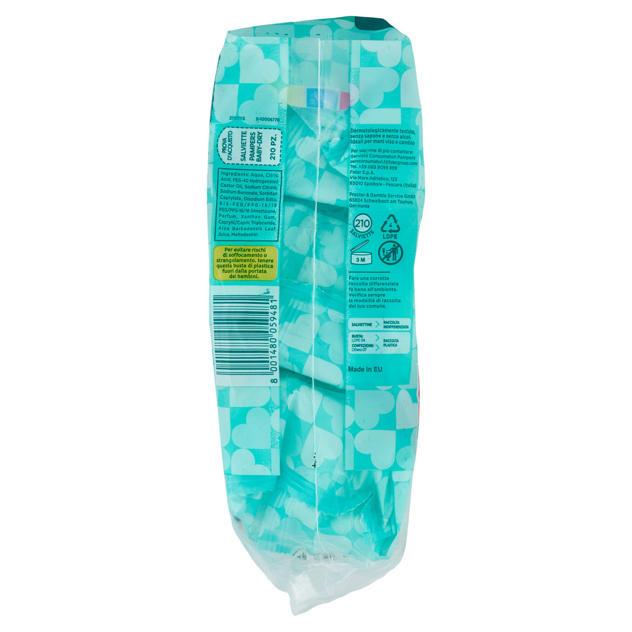 Salviette Baby Dry 170 pz + 40 gratis - Immagine 31