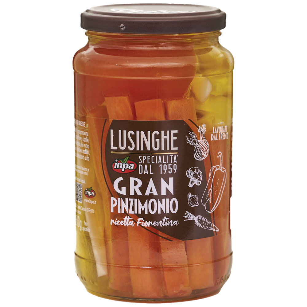 Granpinzimonio fiorentino sott'olio gr.520 - Immagine 01