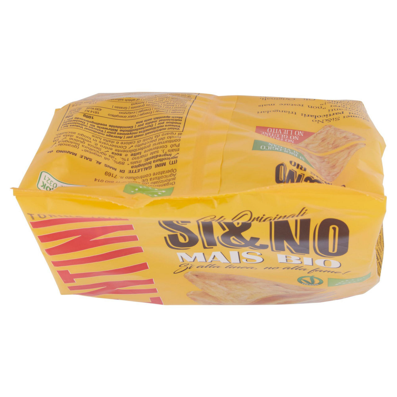 Triangolini di mais al sale marino bio 6 pack x 20 gr - Immagine 41