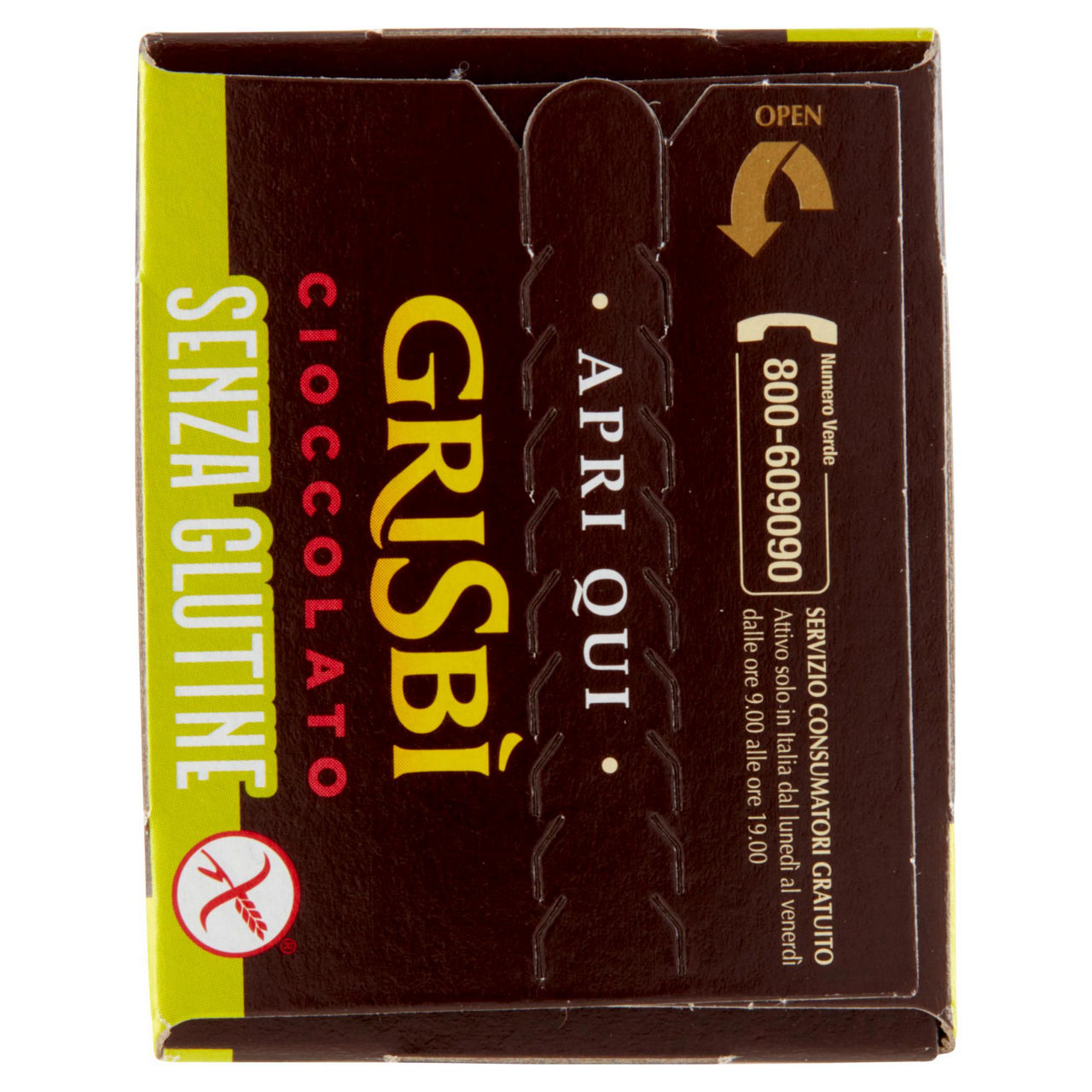 Biscotti Grisbì ripieni di crema al cioccolato senza glutine 150 gr - Immagine 11