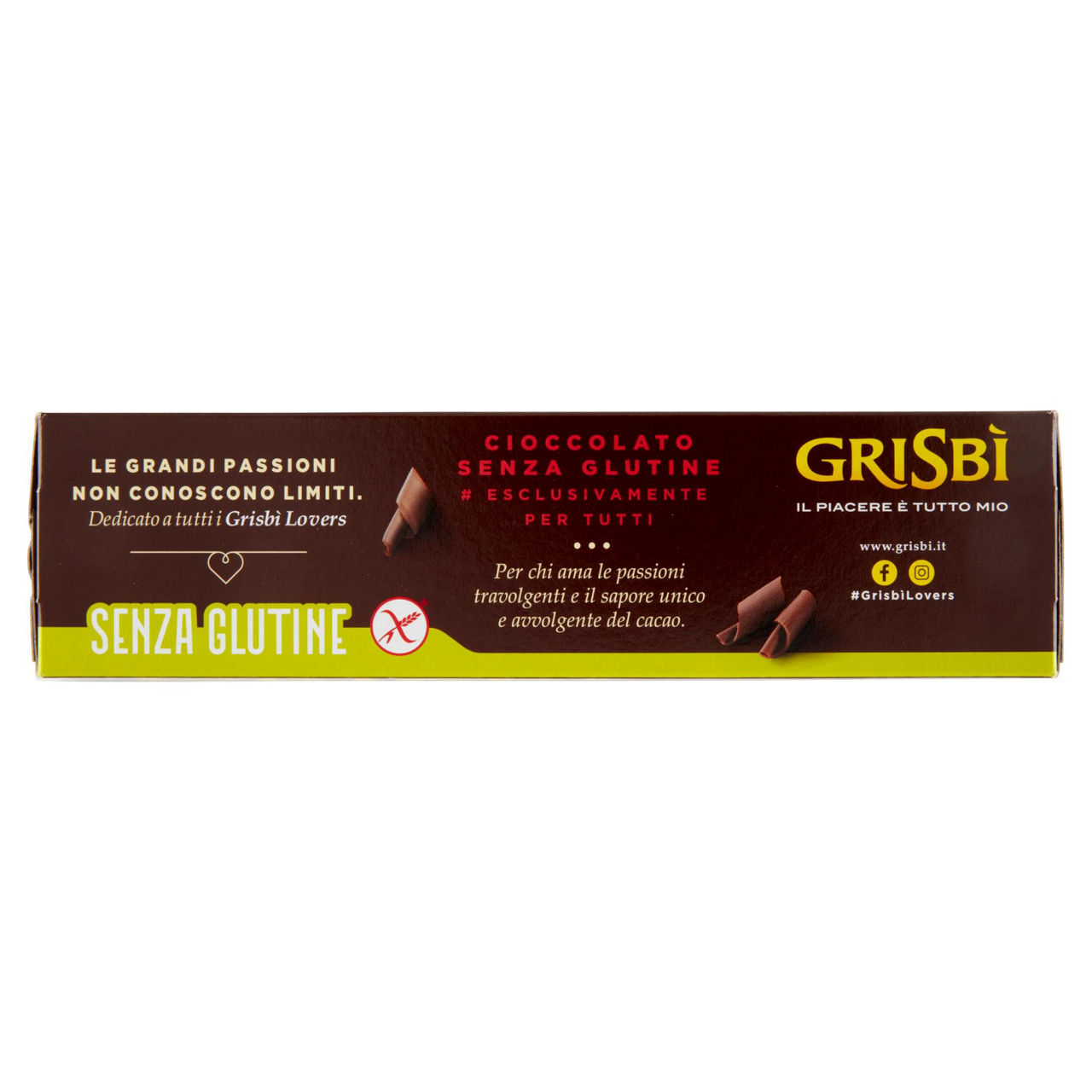 Biscotti Grisbì ripieni di crema al cioccolato senza glutine 150 gr - Immagine 51