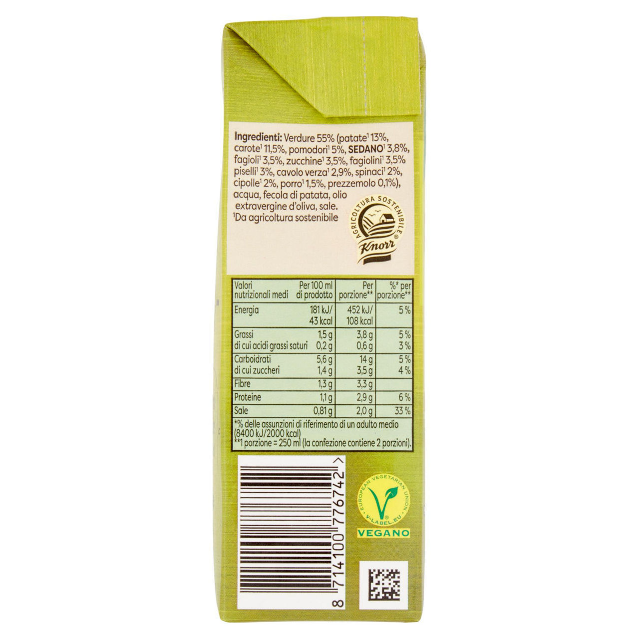 Minestrone tradizionale knorr brick ml.500 - Immagine 21