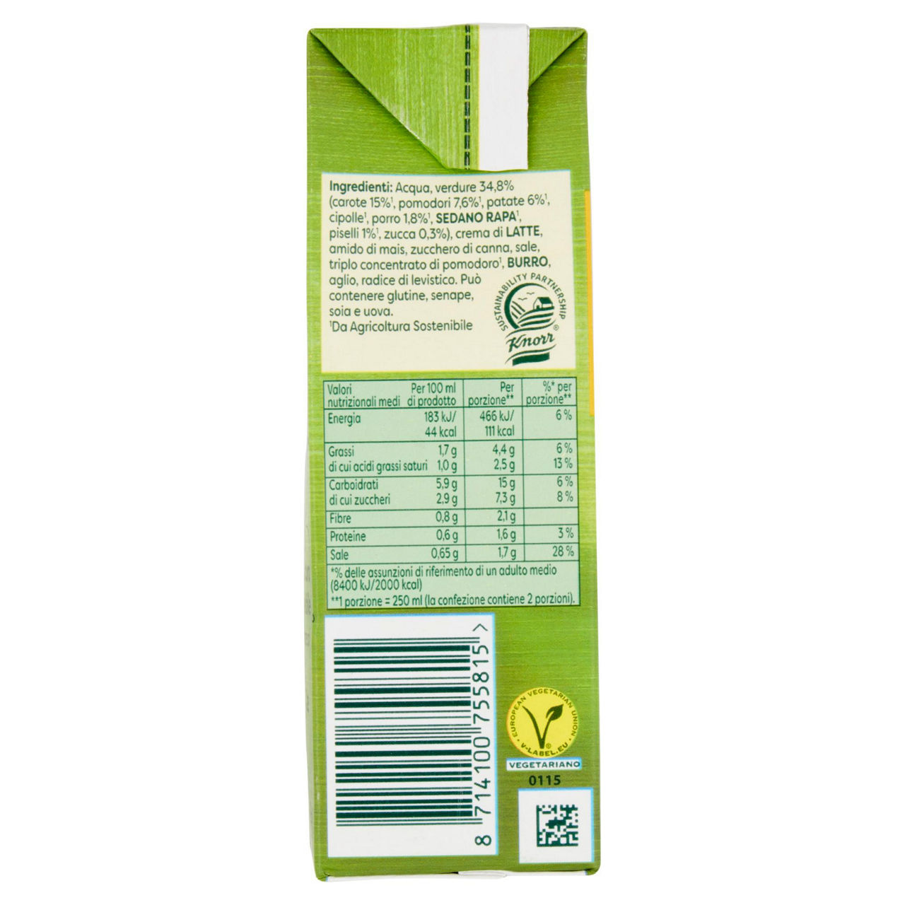 Vellutata di verdure dolci knorr brick ml.500 - Immagine 21