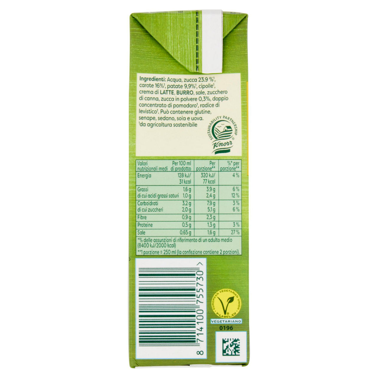 Vellutata zucca knorr brick ml.500 - Immagine 41