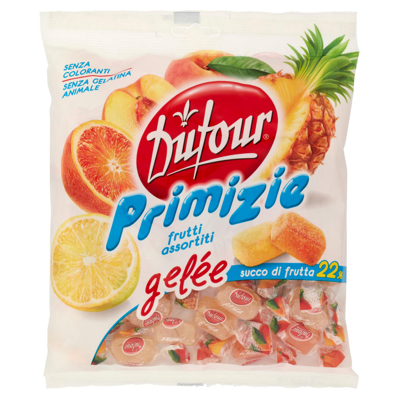 Caramelle gommose gelee alla frutta assortita 300 gr - Immagine 01