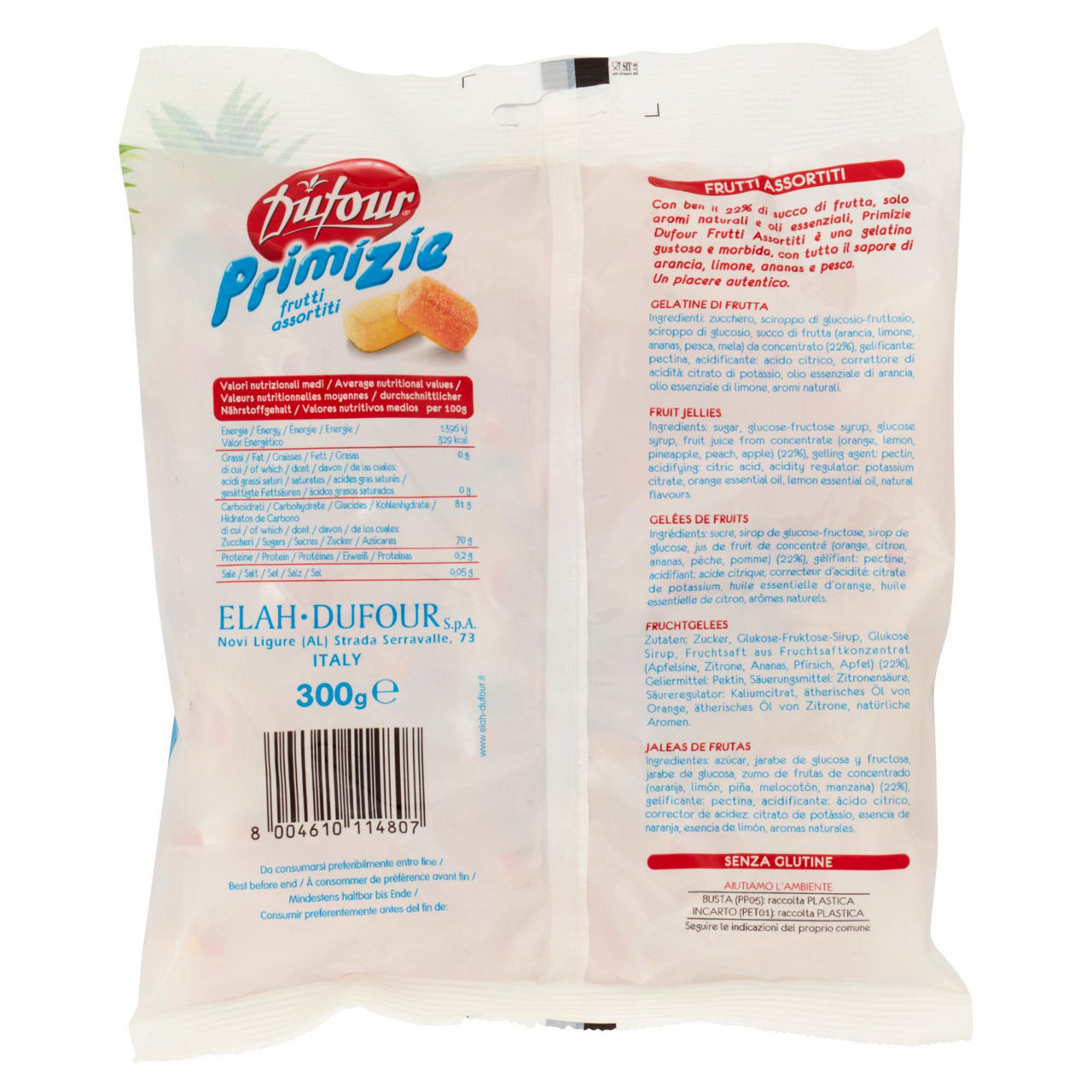 Caramelle gommose gelee alla frutta assortita 300 gr - Immagine 21