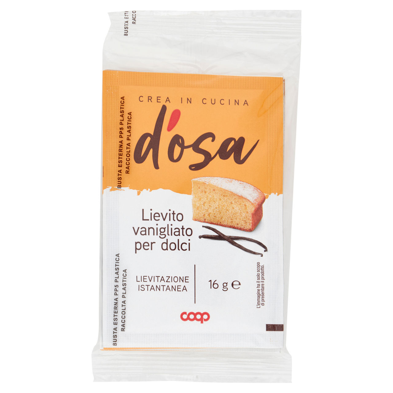Lievito vanigliato per dolci 3 pz x 16 gr - Immagine 01