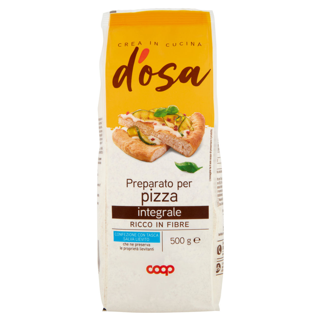 Preparato per pizza integrale 500 gr - Immagine 11