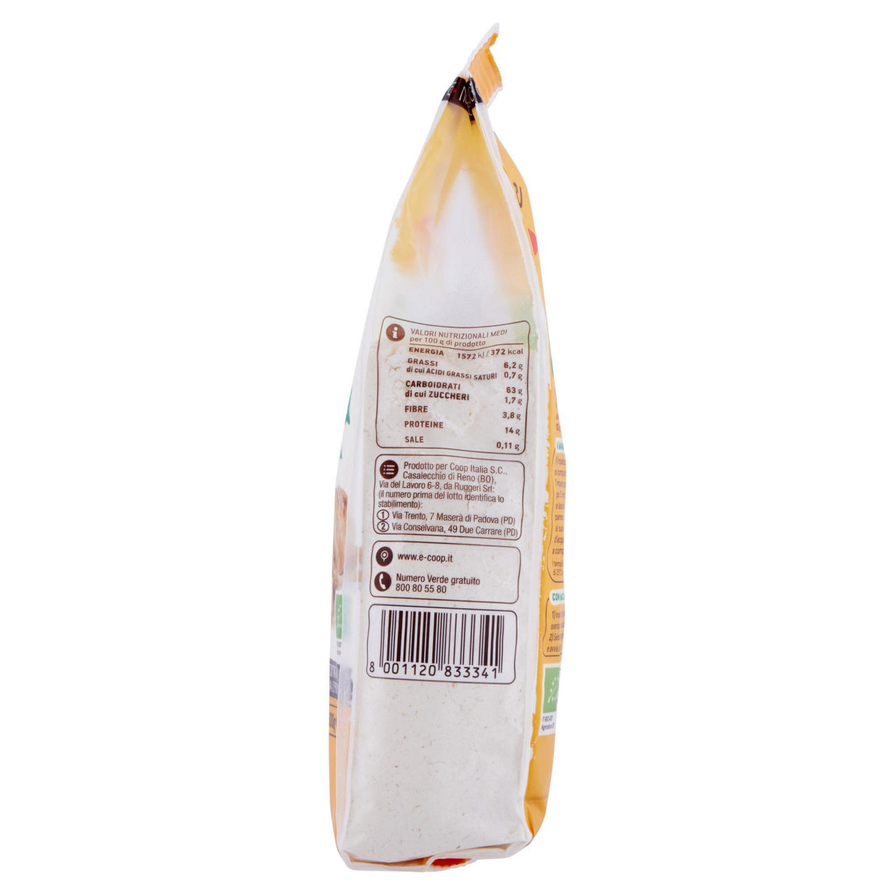 Preparato per pane ai 5 cereali bio 500 gr - Immagine 121