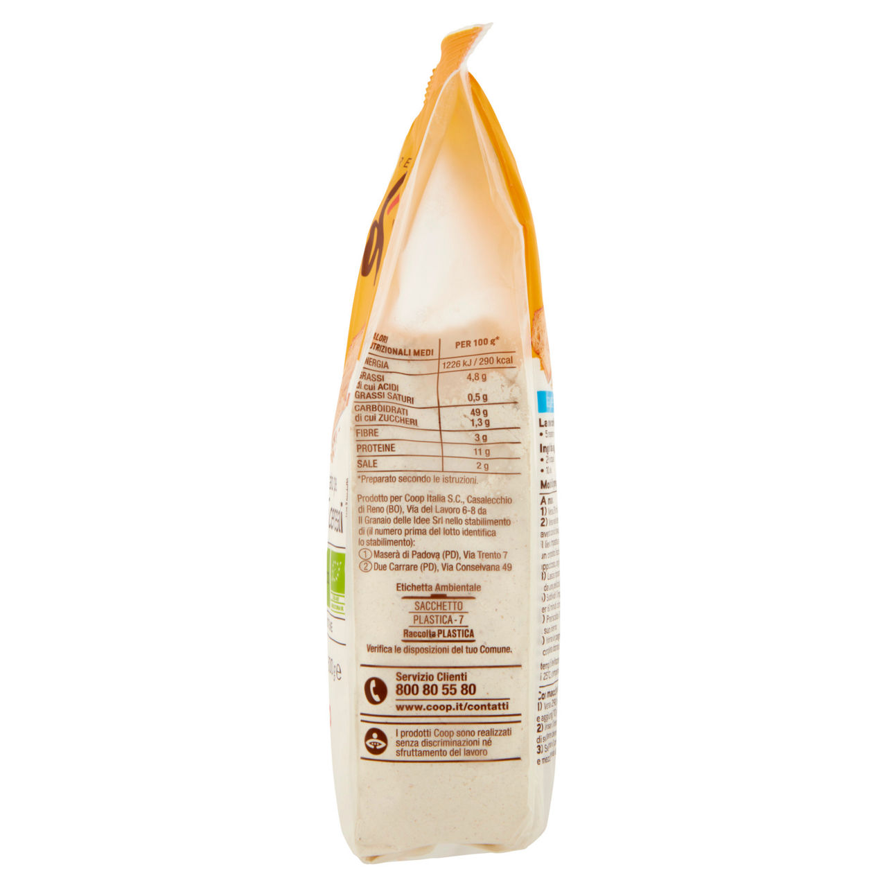 Preparato per pane ai 5 cereali bio 500 gr - Immagine 51