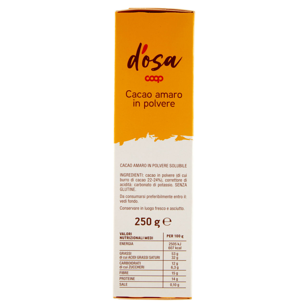 Cacao amaro in polvere 250 gr - Immagine 61