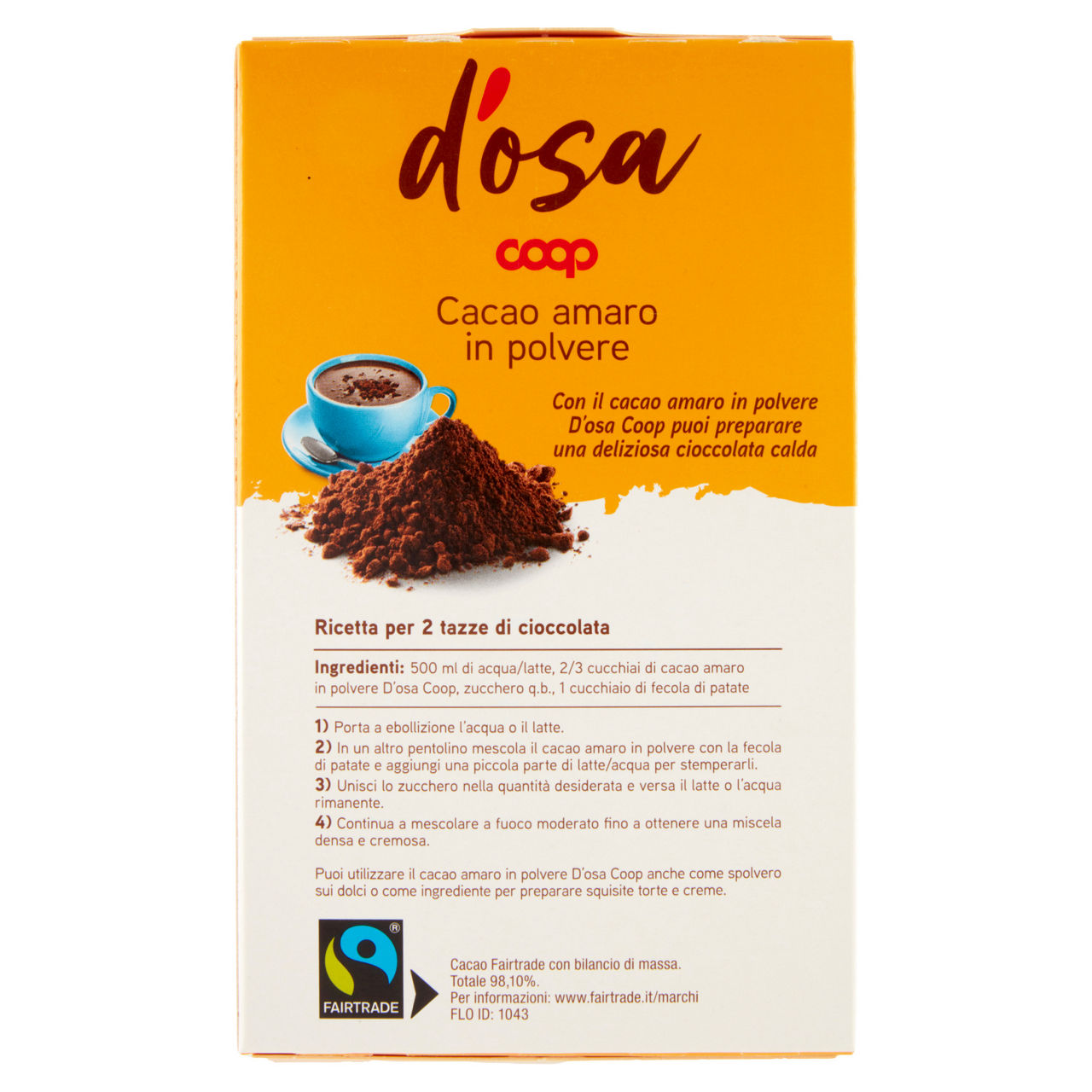 Cacao amaro in polvere 250 gr - Immagine 31
