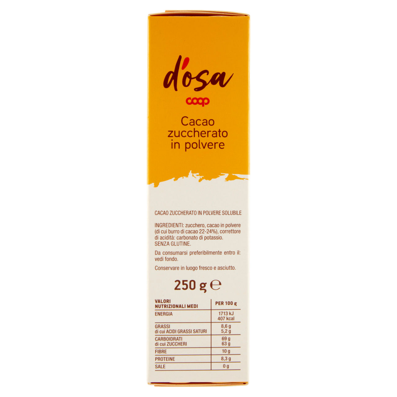 Cacao zuccherato in polvere 250 gr - Immagine 11