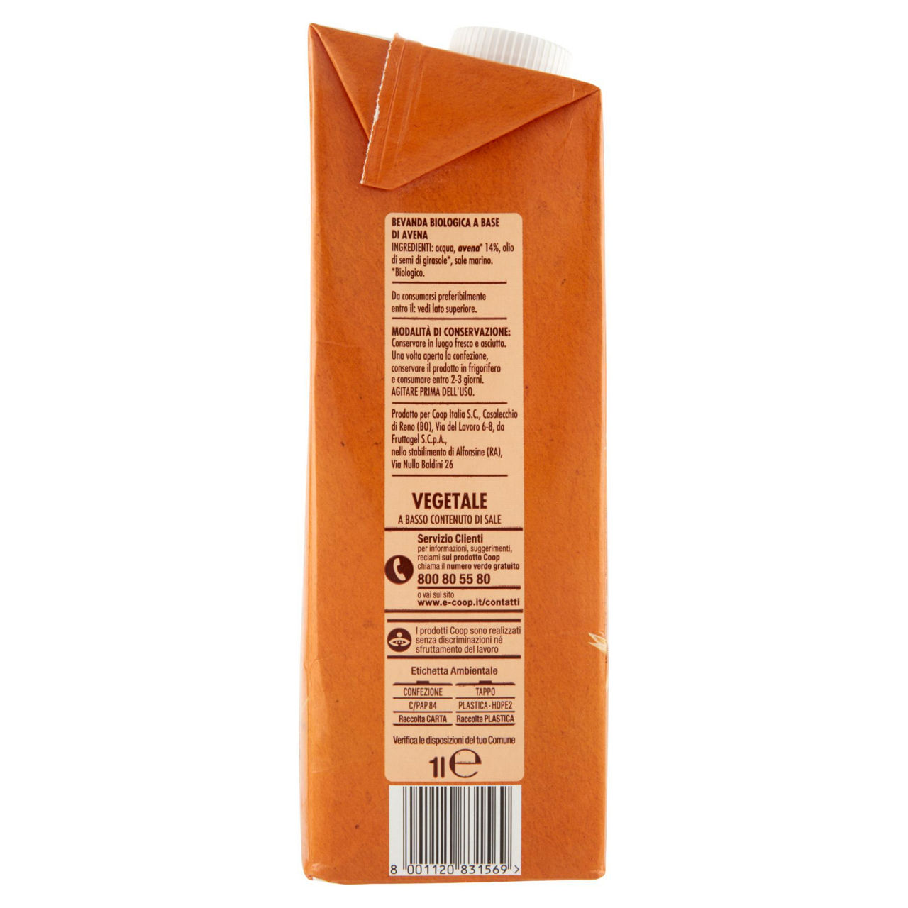 Bevanda di avena bio senza zuccheri aggiunti 1 lt - Immagine 11
