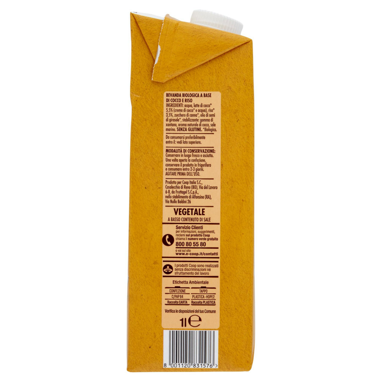 Bevanda di cocco e riso bio 1 lt - Immagine 41