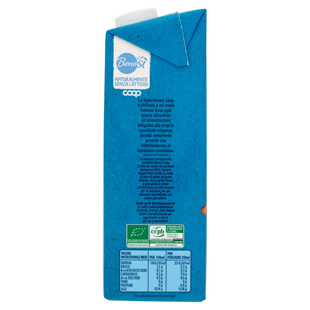 Bevanda di mandorla bio 1 lt - Immagine 51
