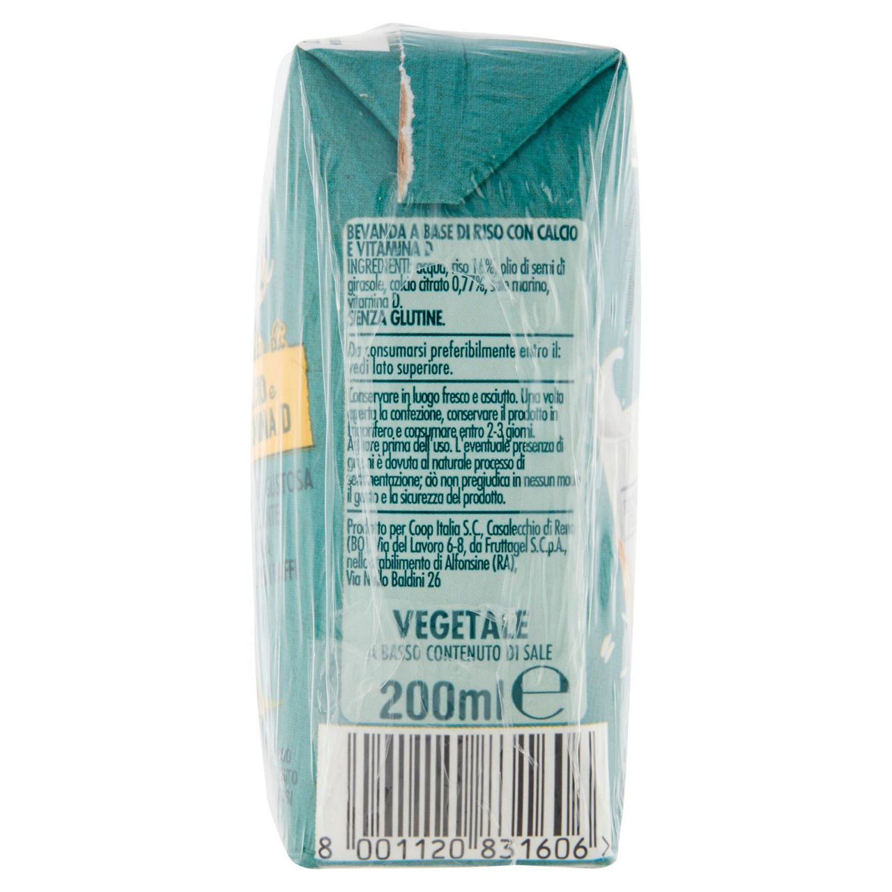 Bevanda di riso calcio e vitamina D 3 pz da 200 ml - Immagine 11
