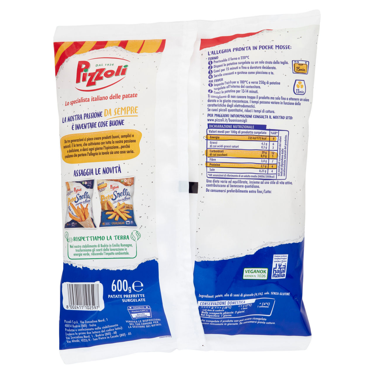Barchette di patate prefritte surgelate 600 gr - Immagine 21