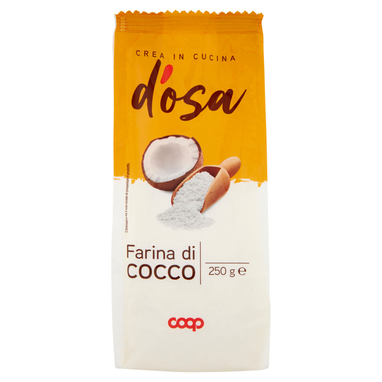 Farina di cocco disidratato macinato 250 gr - Immagine 01