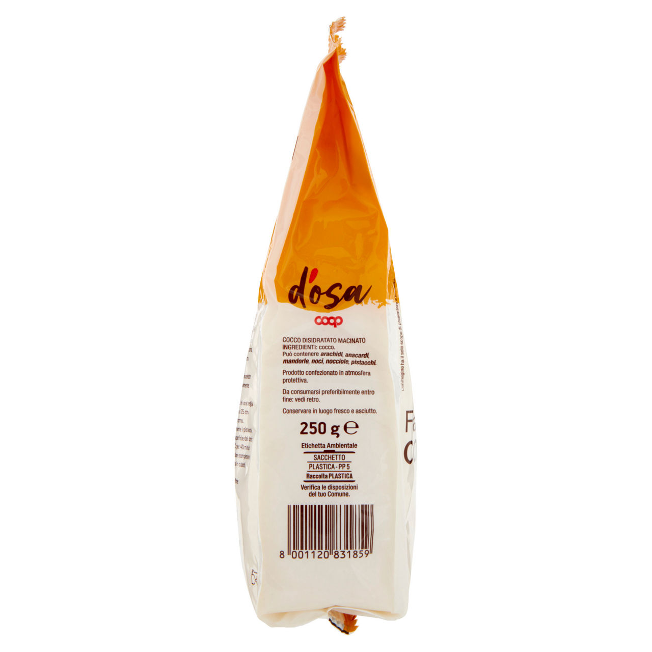 Farina di cocco disidratato macinato 250 gr - Immagine 31