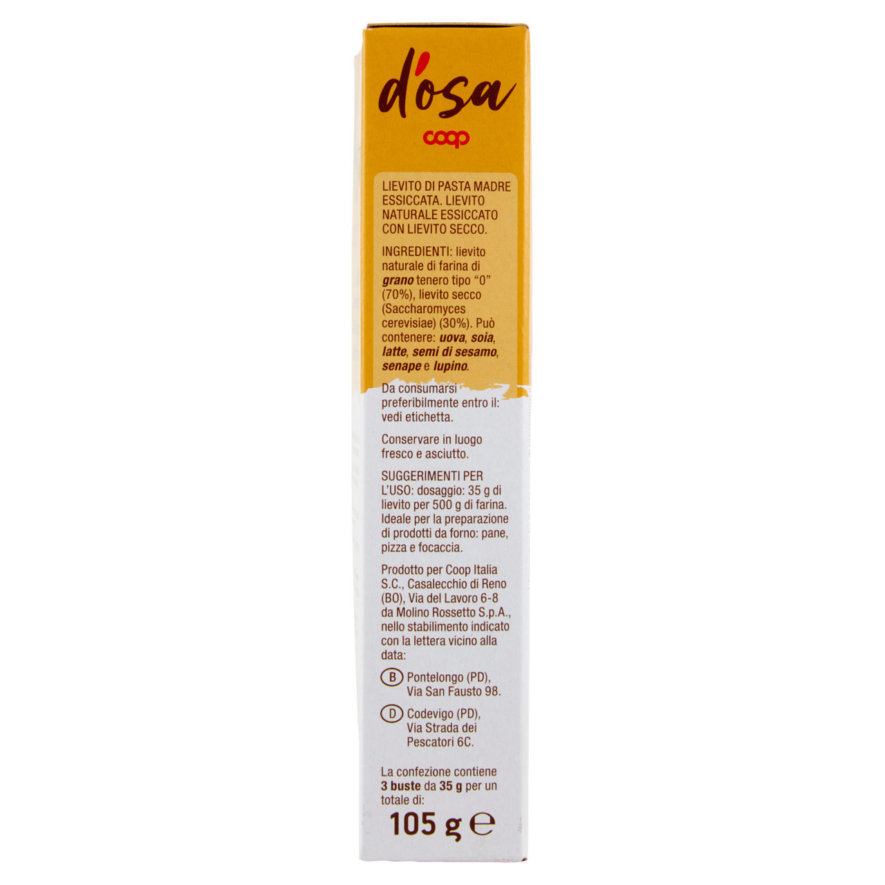 Lievito di pasta madre essiccato 105 gr - Immagine 21