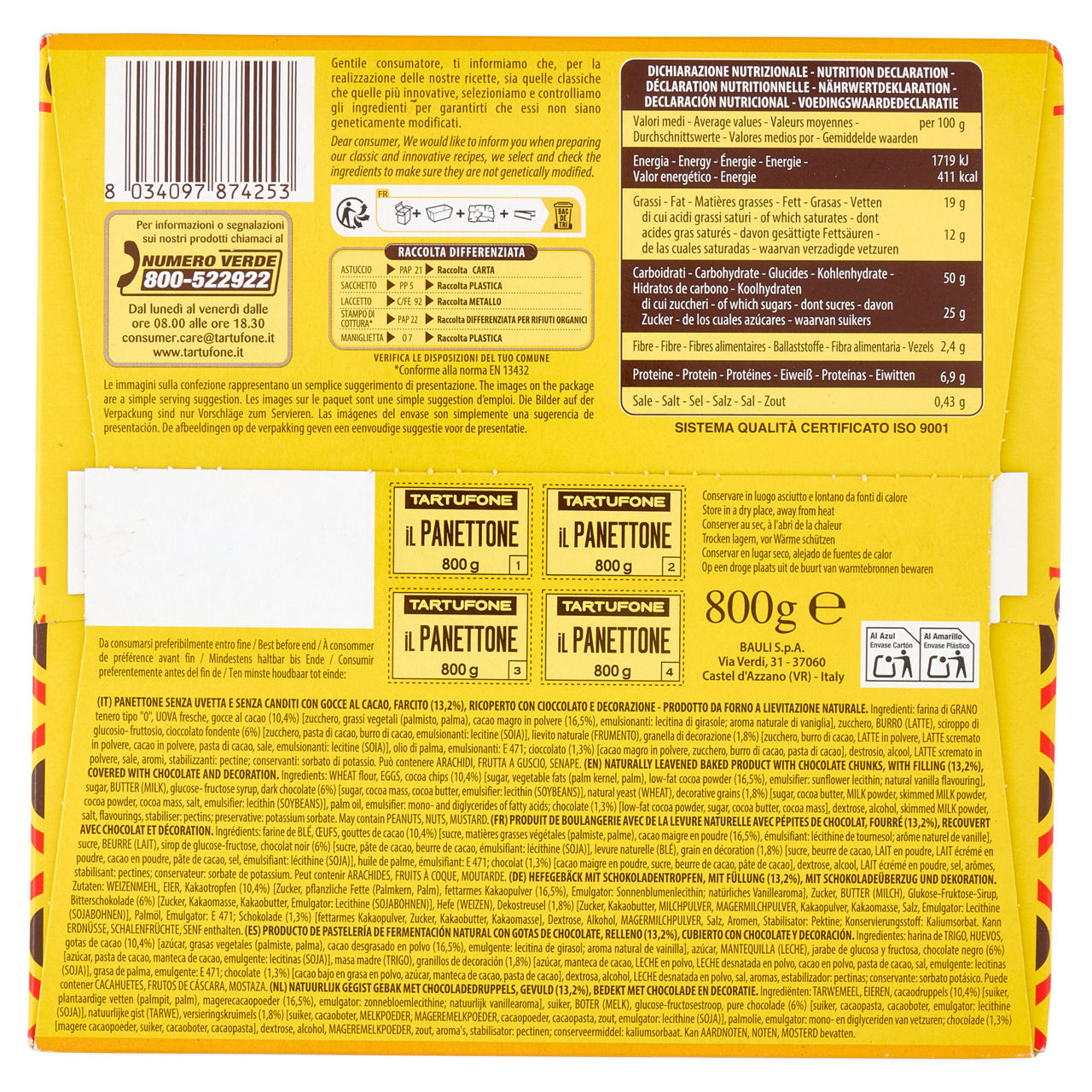 Panettone Il Tartufone 800 gr - Immagine 31