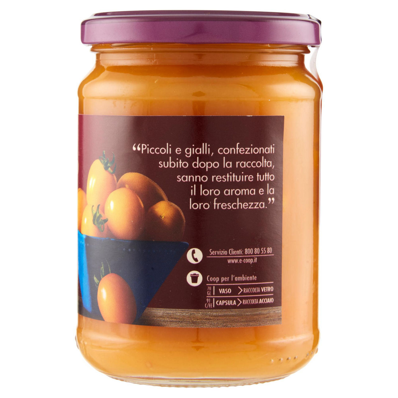 Datterino giallo della piana del sele fior fiore coop vv gr.350 - Immagine 11