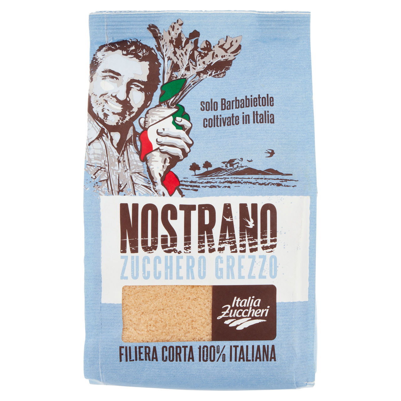 Zucchero grezzo di barbabietola 750 gr - Immagine 01
