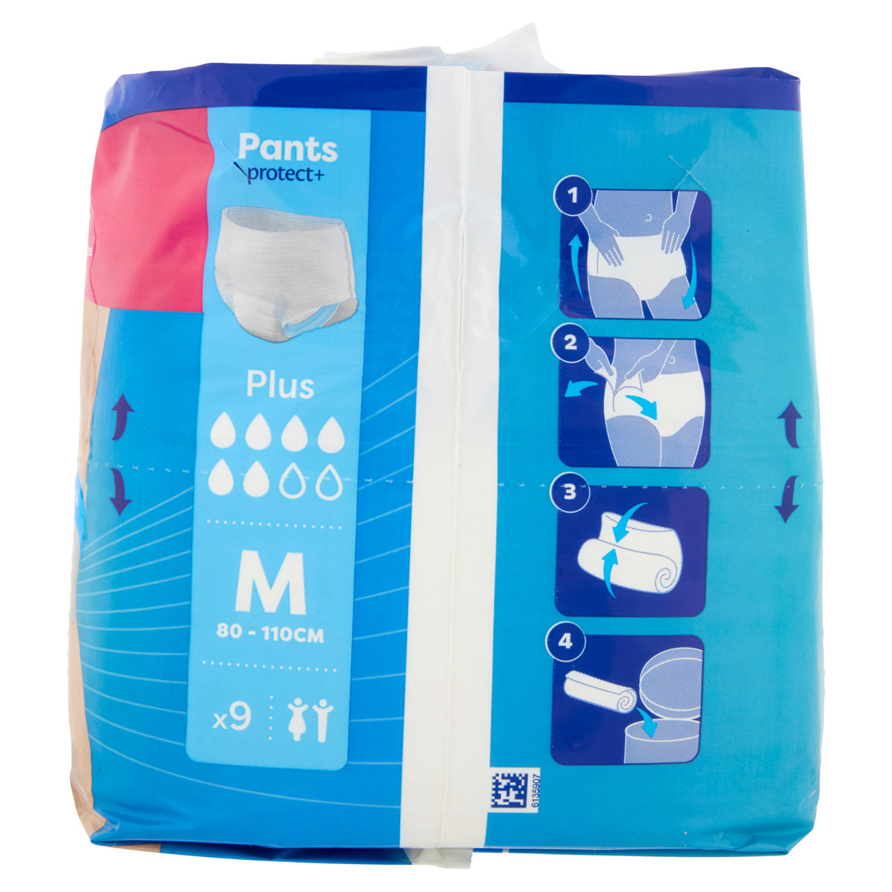 Assorbenti per incontinenza pants plus m 9 pz - Immagine 11