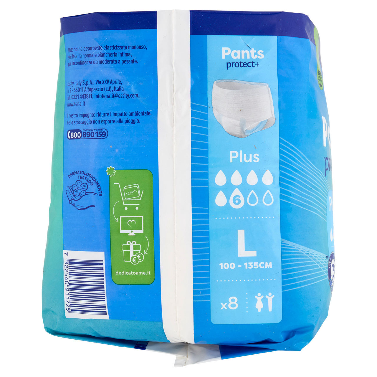Assorbenti per incontinenza pants plus l 8 pz - Immagine 41