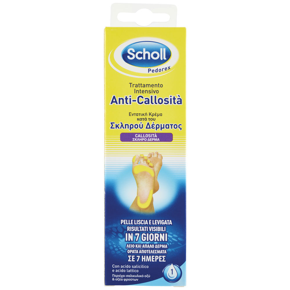 Crema scholl's trattamento intensivo anticallosità tubo ml.75