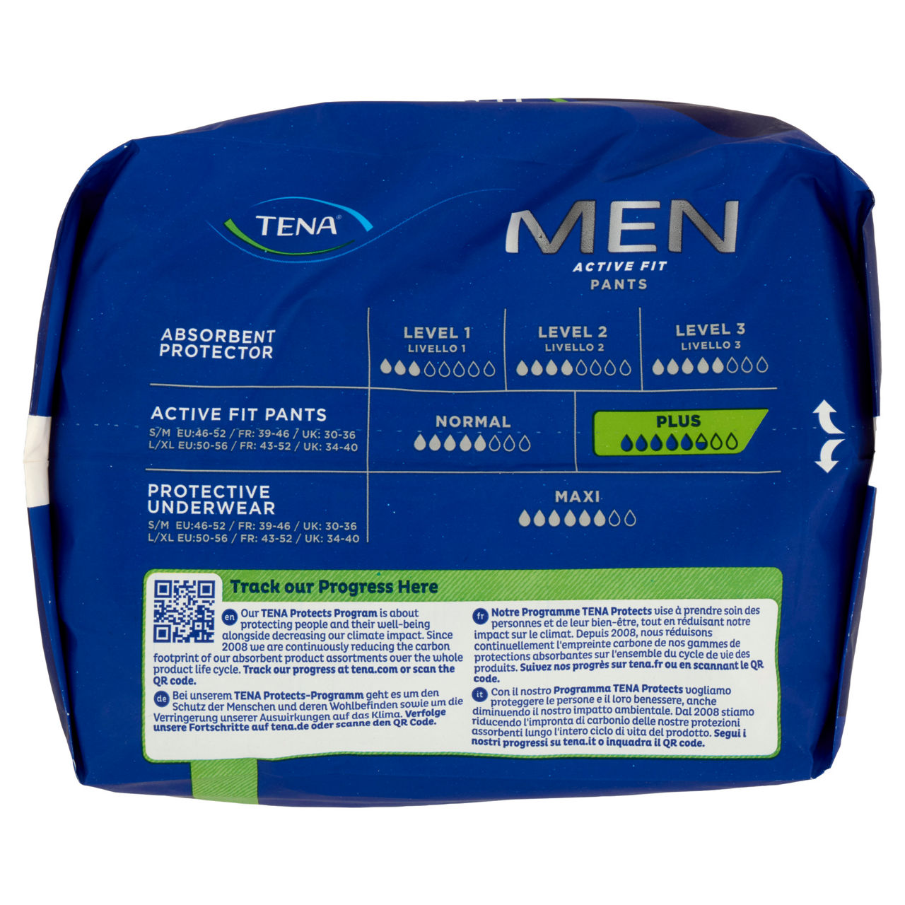 Assorbenti per incontinenza uomo pants active fit s/m 9 pz - Immagine 51