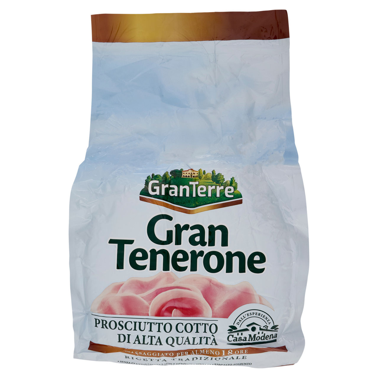 Prosciutto cotto di alta qualità affettato  - Immagine 01