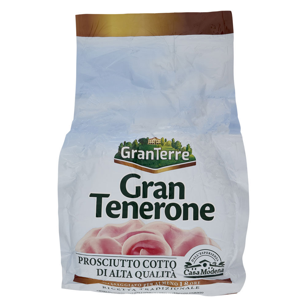 Prosciutto cotto di alta qualit&agrave; affettato 