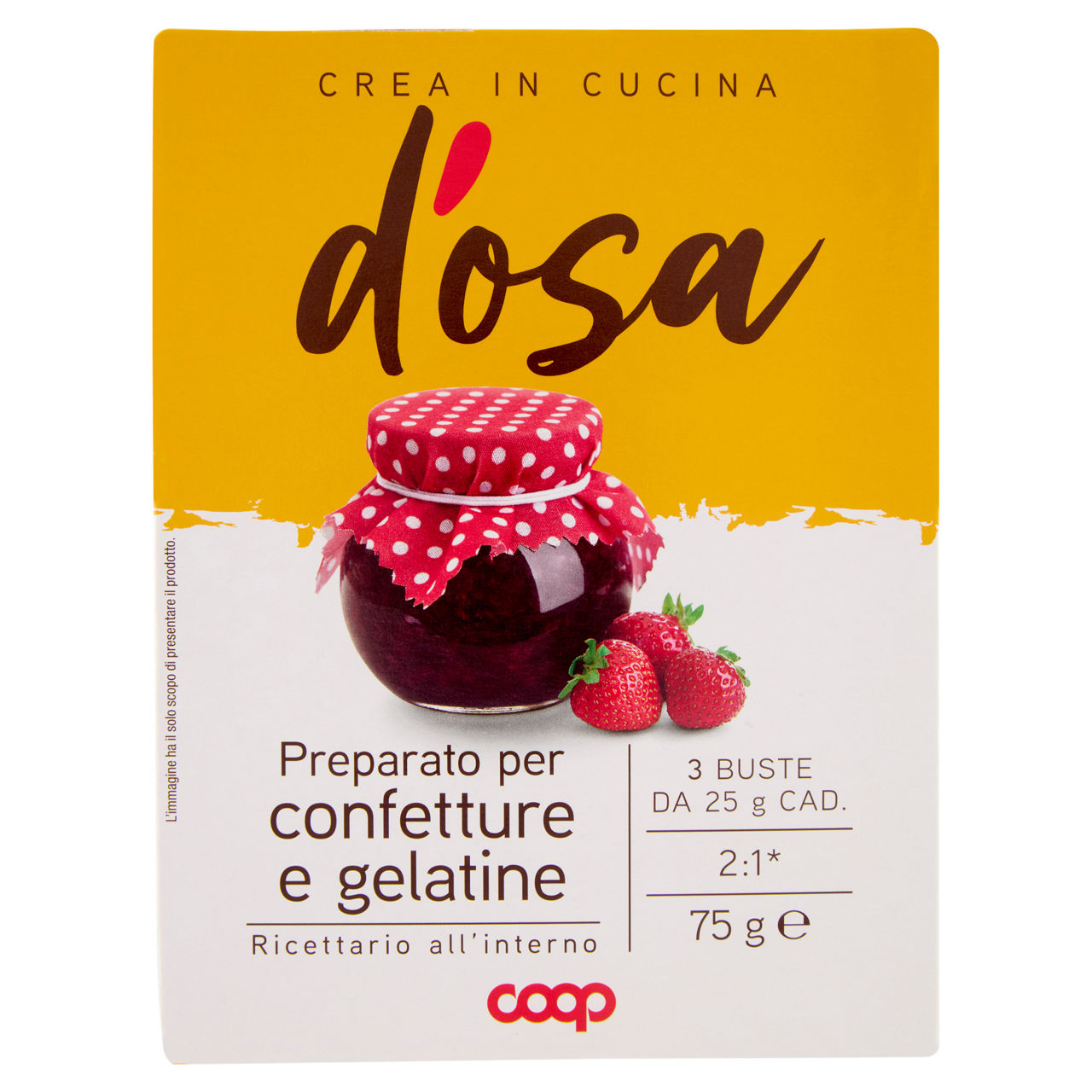Preparato per confetture e gelatine 75 gr - Immagine 01