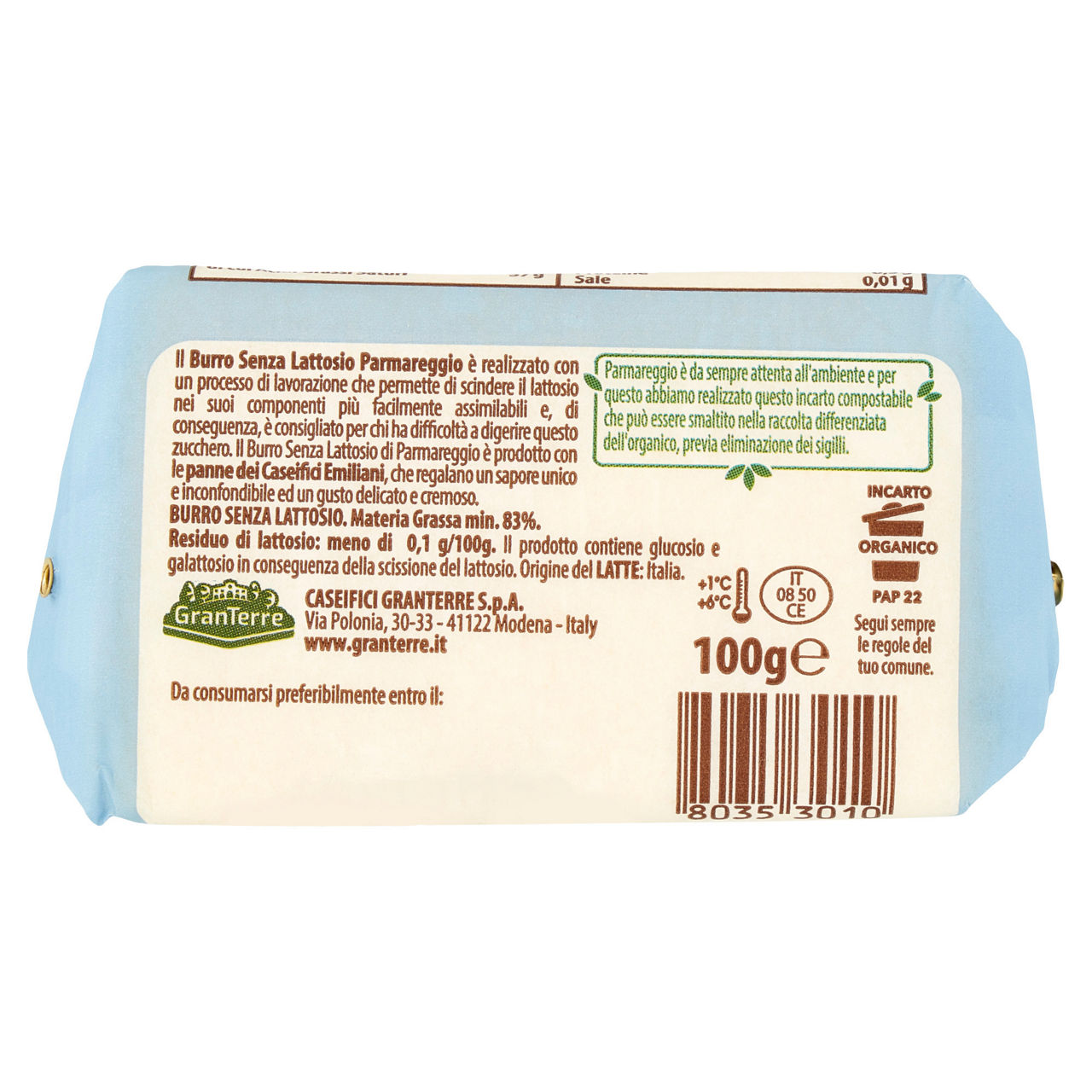 Burro senza lattosio 100 gr - Immagine 11