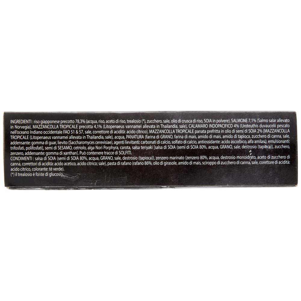 Sushi mix di Nigiri Maki e California roll con salse e bacchette 11 pz 215 gr - Immagine 31