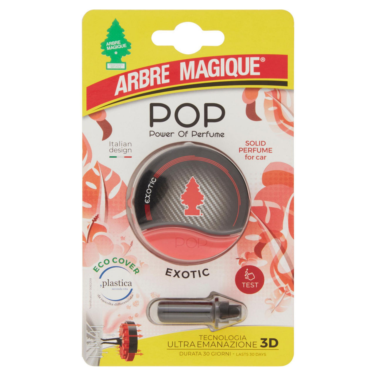 Profumatore per auto Pop Exotic
